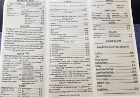 Kathy's Mason Jar Family Diner menu