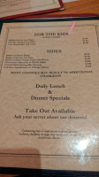 Christie's Downtown Pub Grille menu