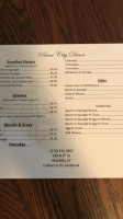 River City Diner menu