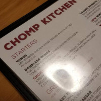 Chomp Kitchen Drinks menu
