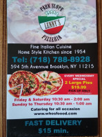 Lenny's Pizzeria food