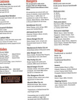 Brickhouse Bbq Burgers And Brew menu