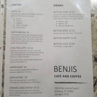 Benjis Cafe food