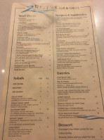2 Rivers Grill menu