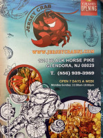 Jersey Crab Cajun Seafood Boil food