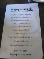 Saltcellar menu