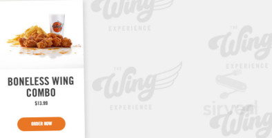 The Wing Experience food