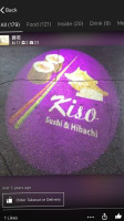 Kiso Sushi Hibachi food