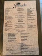 Santaniello's menu