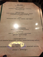 O'neil's Tavern Grill menu