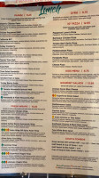 Café Soleil menu