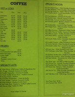Brew House Coffee And More menu