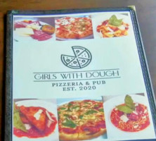 Girls With Dough, Pizzeria And Pub menu