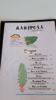 Mariposa Cuban Cuisine menu