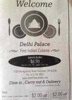 Delhi Palace Indian Cuisine food