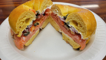 New York Bagel And Deli food