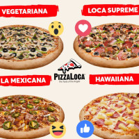 La Pizza Loca food