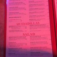 Jose Tejas Restaurant menu