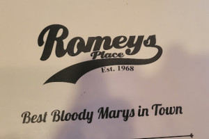 Romeys Place Grill food
