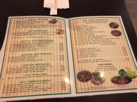 Pho Viet Hoa menu