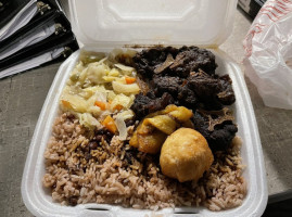 Three Little Birds Jamaican Food food
