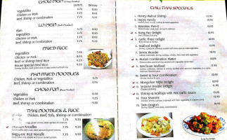 Chili Thai Ii menu