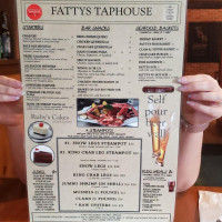 Fatty's Taphouse menu
