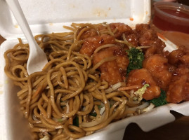 Lucky Chinese American Food Take Out food