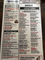 Dogtooth Grill menu