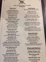 Uncle D's And Grille menu