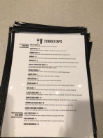 Corks Taps menu