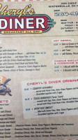 Cheryl's Diner menu