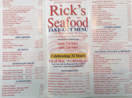Ricks Seafood House inside