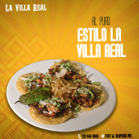 La Villa Real food