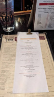 Tavern 109 menu