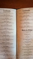 Tavern Law menu