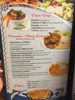 Mariscos Las Cazuelitas menu