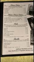 Lena's Cafe menu