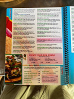 El Tequila's Authentic Mexican menu