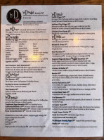 B D's menu