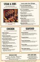 Uno Chicago Grill menu