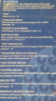 Boskey's Grill menu