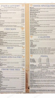 Parthenon menu