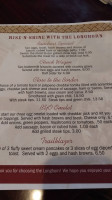 Longhorn Saloon Grill menu