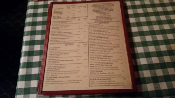 Rocco's Restaurant menu