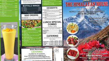 Himalayan House Nepalese/indian menu