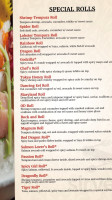 Old Dominion Grill And Sushi menu