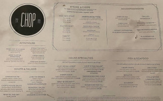Chop menu