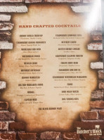 The Butcher's Block Eats And Drinks menu