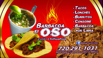 Barbacoa El Oso #3 food
